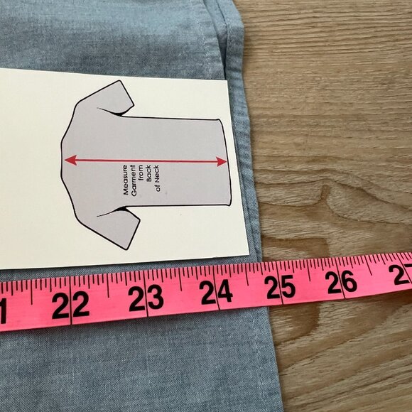 Sonoma Life+Style Weathered Denim Sleeveless Top, XL - Boho Chic! - Picture 11 of 12